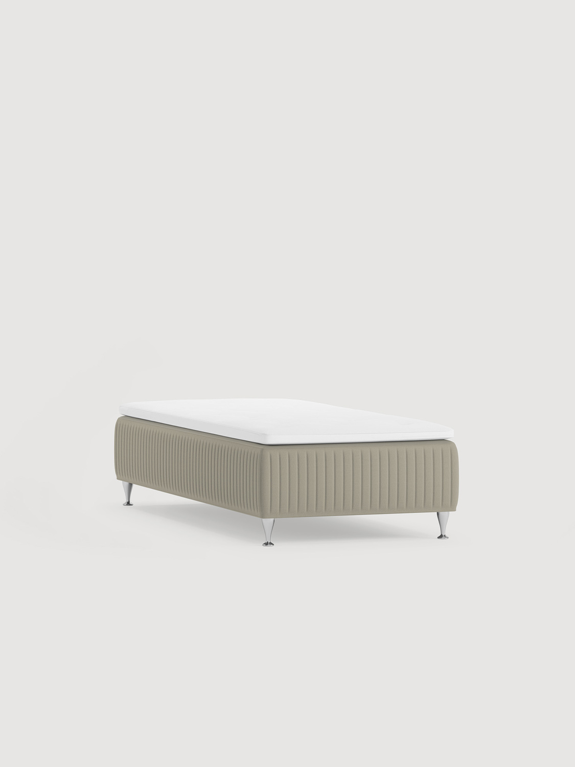 Säng Hallarskär 120x200 Fast H.22.Gråbeige |  | Zova.nu