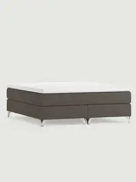 Säng Anneskär 210x200 Duozon Mjuk/Duozon Medel Sa.12.Brun