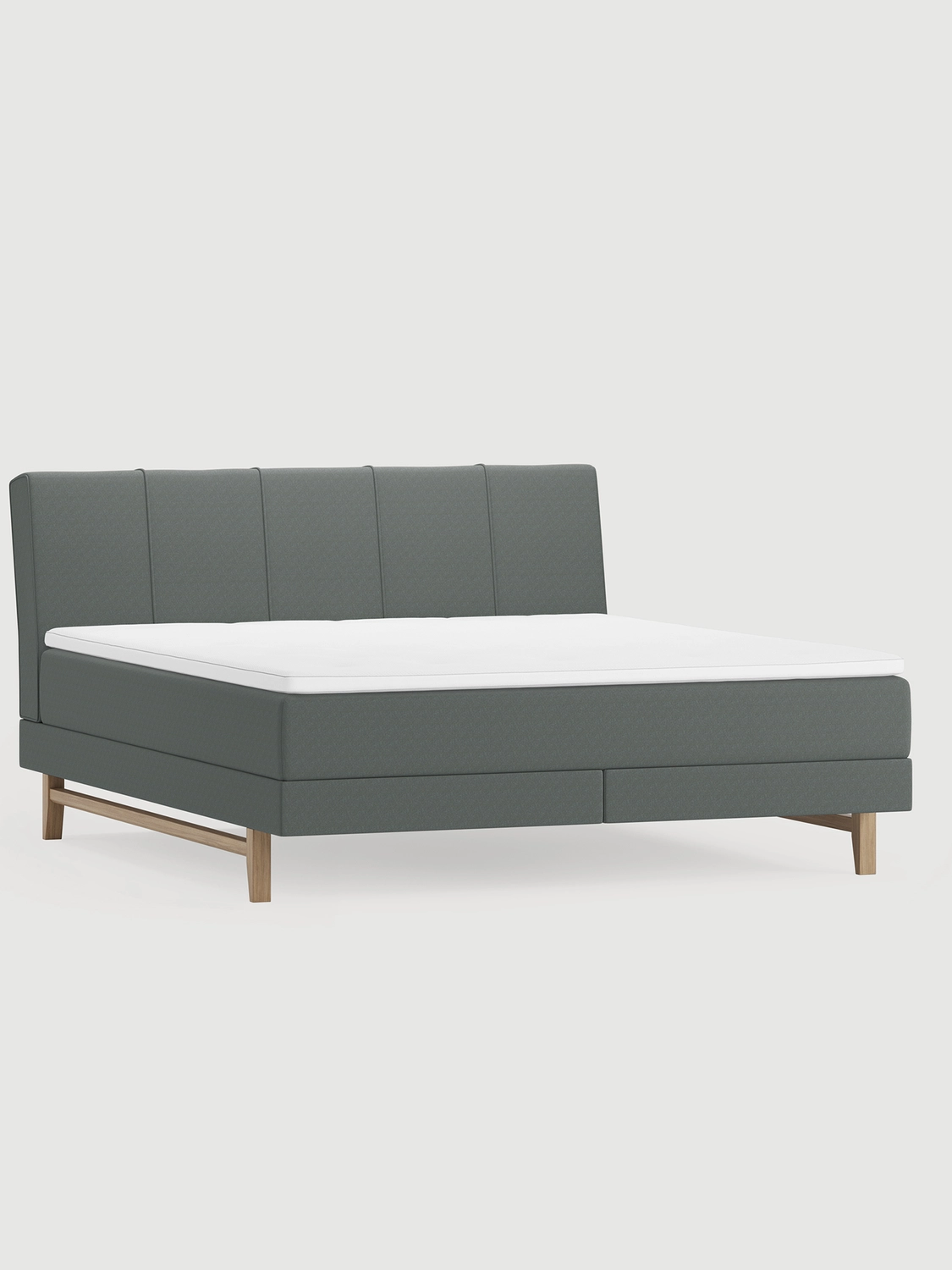 Paket Hedelund Berga 180x200 Medel/Mjuk Sa.158.Ljusblå