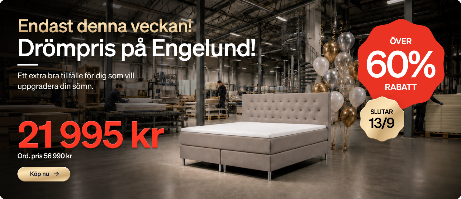 Drömpris på Engelund - 21 995 kr Över 60% rabatt