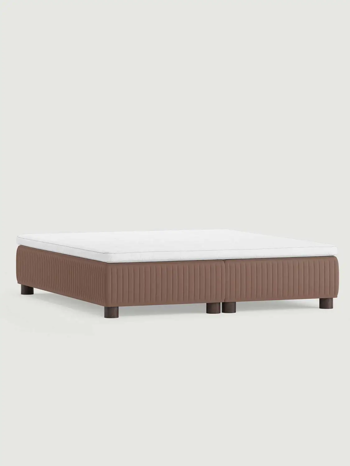 Säng Hallarskär 180x200 Medel/Medel H.56.Terrakotta