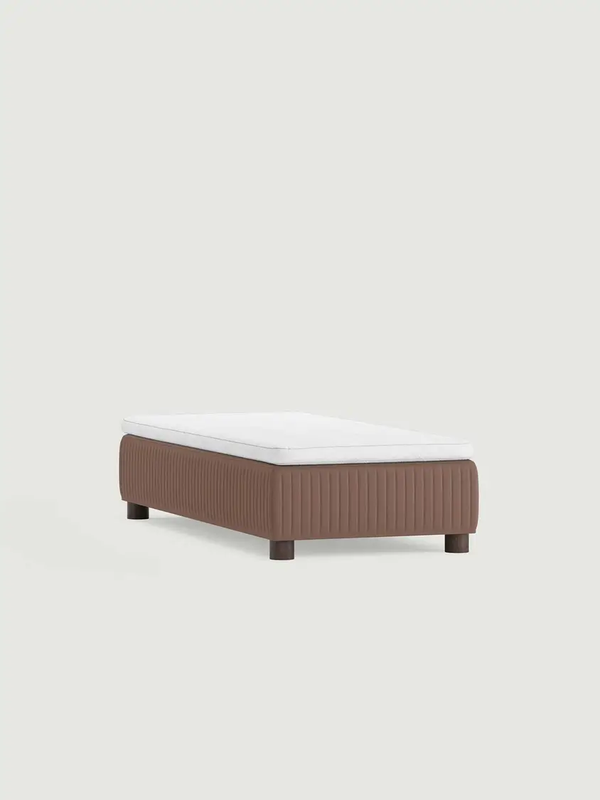 Säng Hallarskär 120x200 Extra fast H.56.Terrakotta