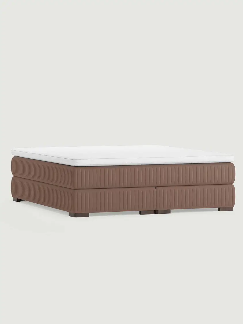 Säng Liljeskär 160x200 Fast/Medel H.56.Terrakotta