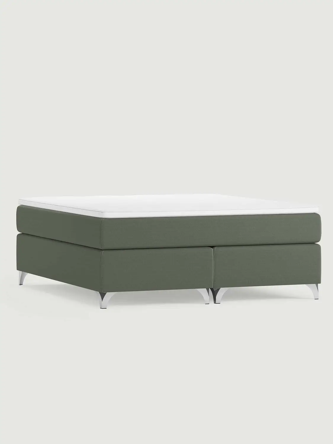 Säng Videlund 210x210 Duozon Medel/Multizon Medel Sa.203.Ljusgrön Säng Videlund 210x210 Duozon Medel/Multizon Medel Sa.203.Ljusgrön