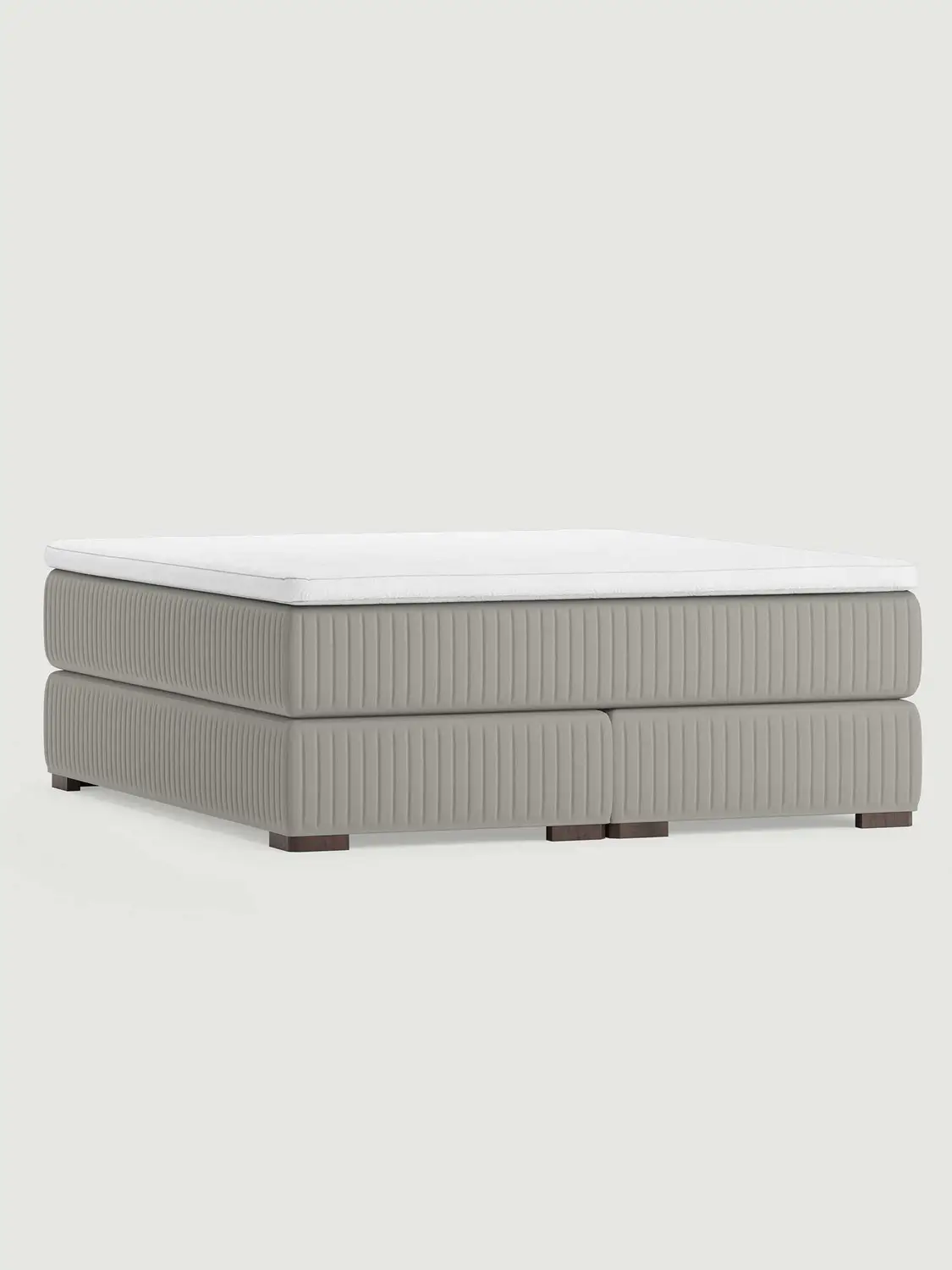 Säng Adelskär 160x210 Medel/Fast H.22.Gråbeige Säng Adelskär 160x210 Medel/Fast H.22.Gråbeige