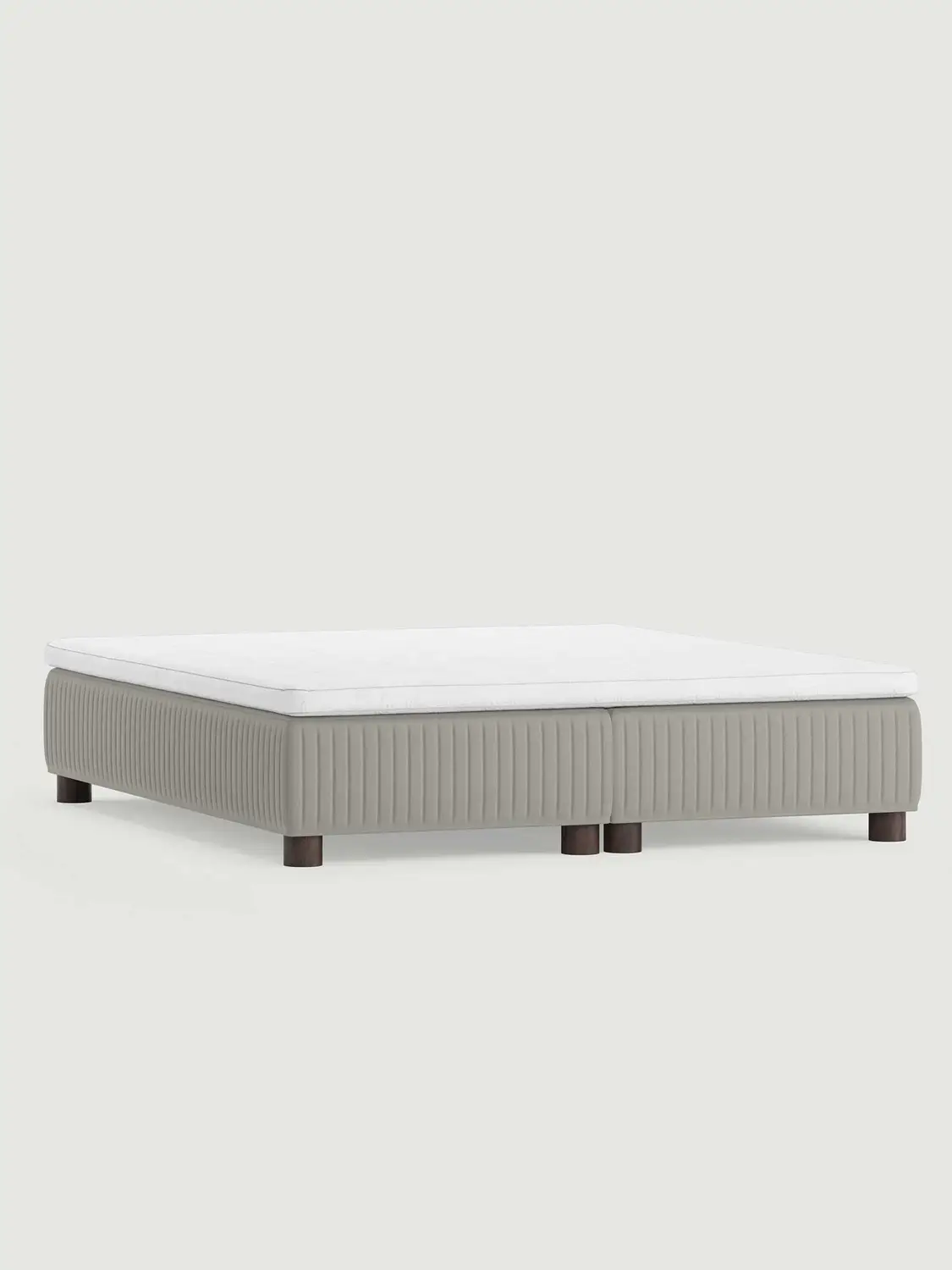 Säng Hallarskär 180x210 Medel/Extra fast H.20.Ljusgrå Säng Hallarskär 180x210 Medel/Extra fast H.20.Ljusgrå