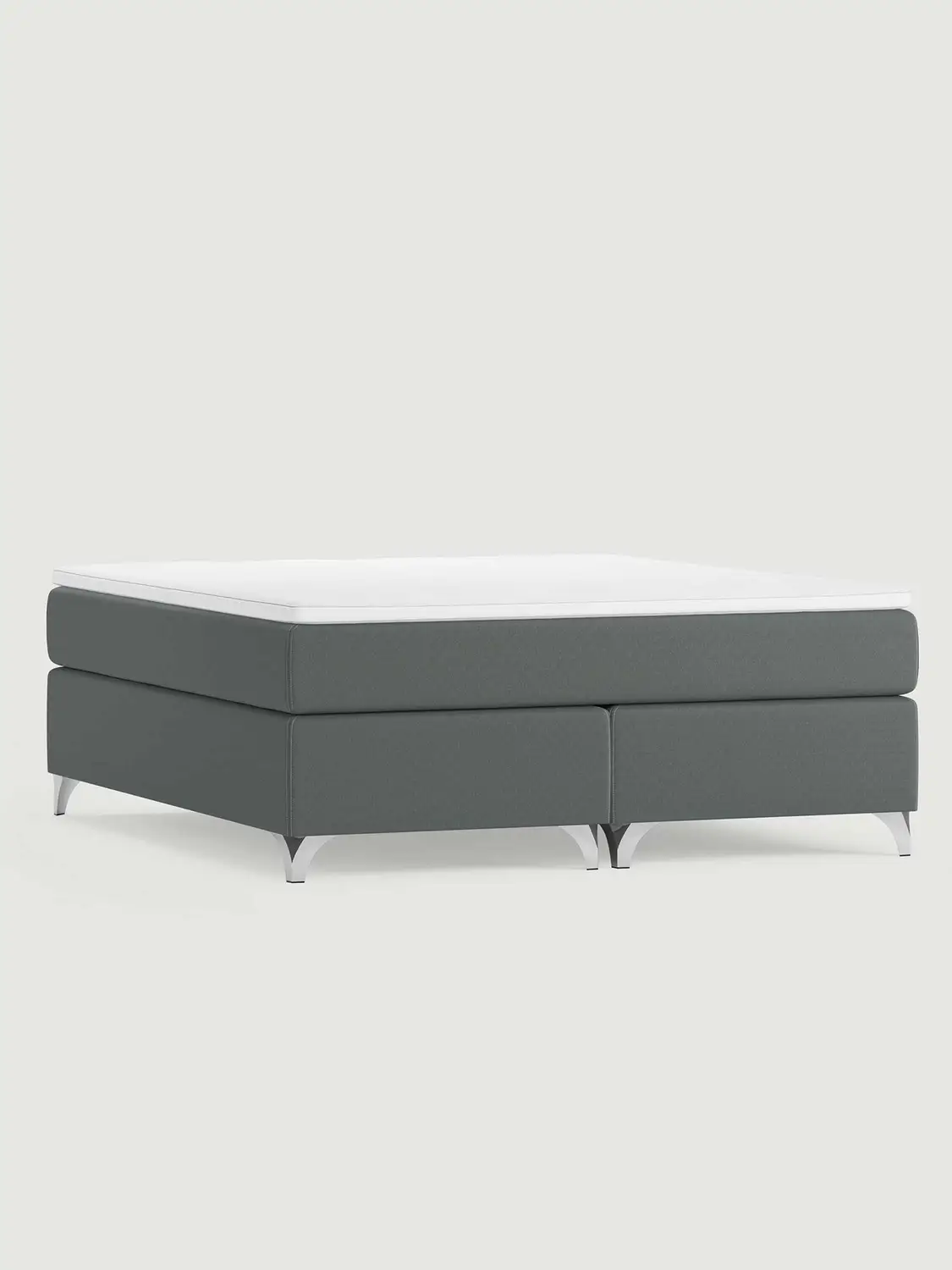Säng Videlund 160x210 Multizon Fast/Multizon Medel Sa.158.Ljusblå Säng Videlund 160x210 Multizon Fast/Multizon Medel Sa.158.Ljusblå