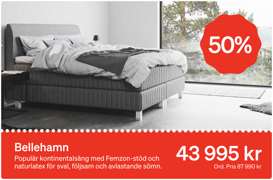 50% Bellehamn - 43 995 kr 50% Bellehamn - 43 995 kr