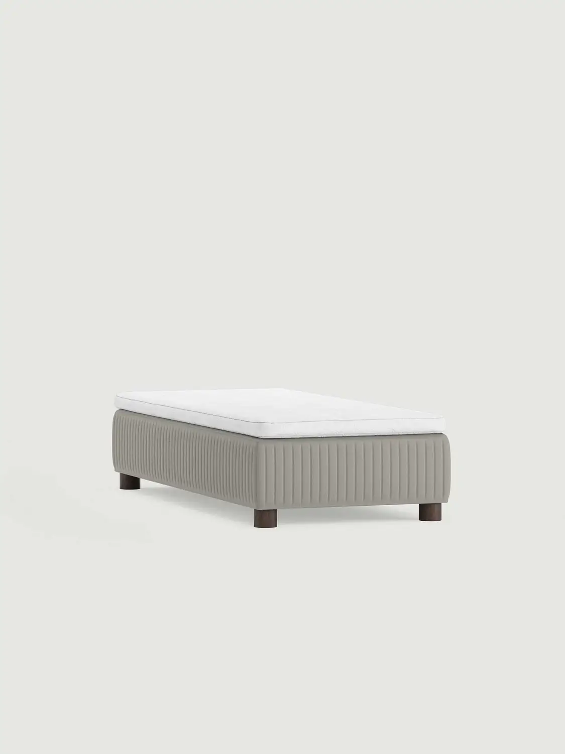 Säng Hallarskär 120x210 Fast H.20.Ljusgrå Säng Hallarskär 120x210 Fast H.20.Ljusgrå
