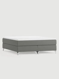 Säng Annelund 180x210 Multizon Medel/Duozon Mjuk Sa.149.Ljusgrå