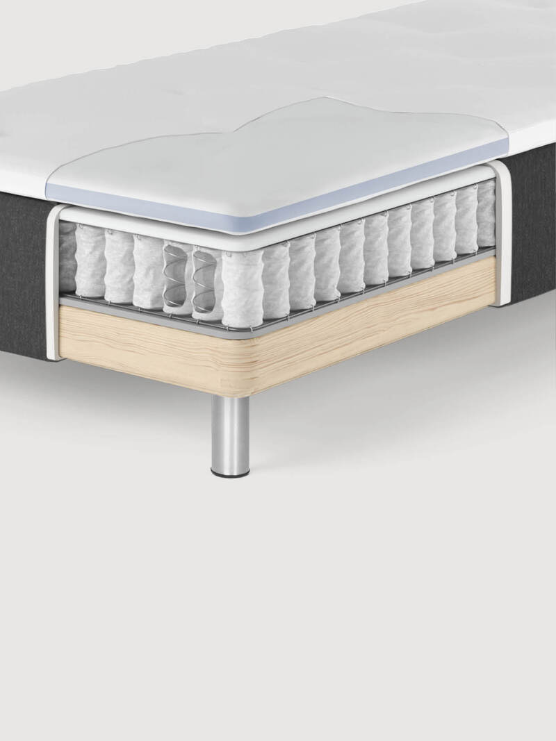 Säng Idebäck H 90x200 Medel A.Silver Säng Idebäck H 90x200 Medel A.Silver
