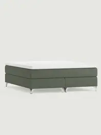 Säng Anneskär 210x200 Multizon Medel/Multizon Fast Sa.203.Ljusgrön