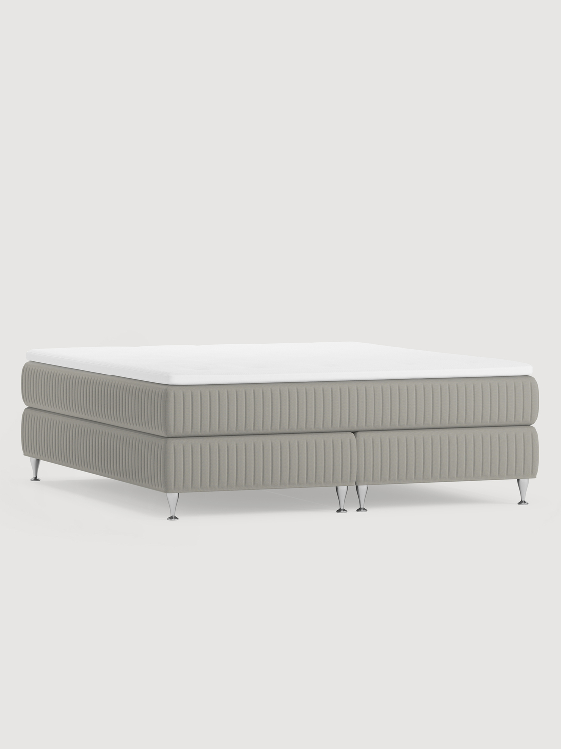 Säng Bellehamn 180x200 Extra fast/Medel H.20.Ljusgrå |  | Zova.nu