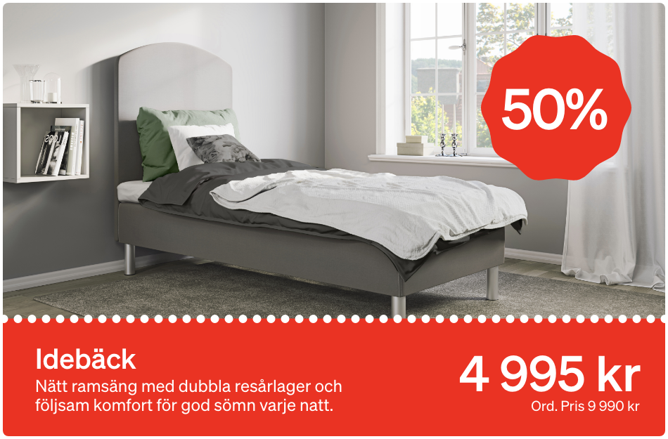 50% Idebäck - 4 995 kr