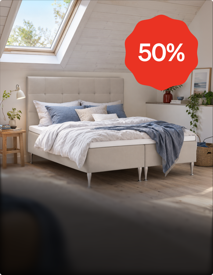 Iggeström säng, 50% rabatt