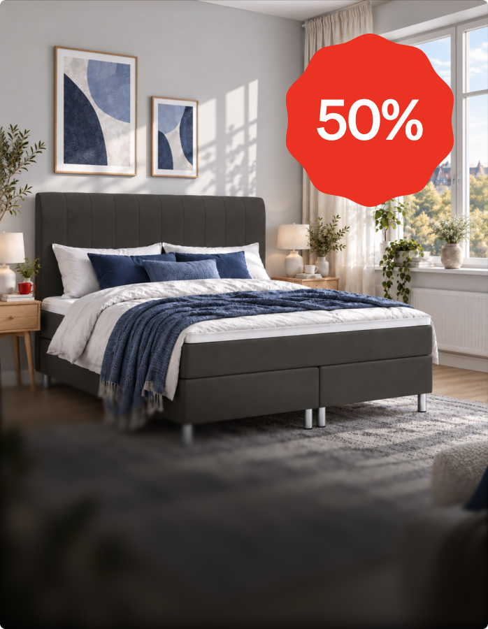Adebäck säng, 50% rabatt