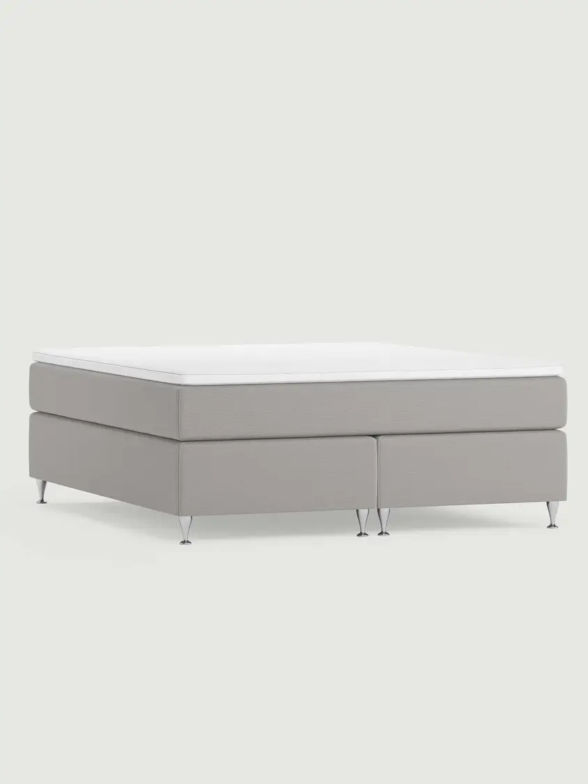 Säng Sunnernäs 210x210 Fast/Mjuk A.Silver Säng Sunnernäs 210x210 Fast/Mjuk A.Silver