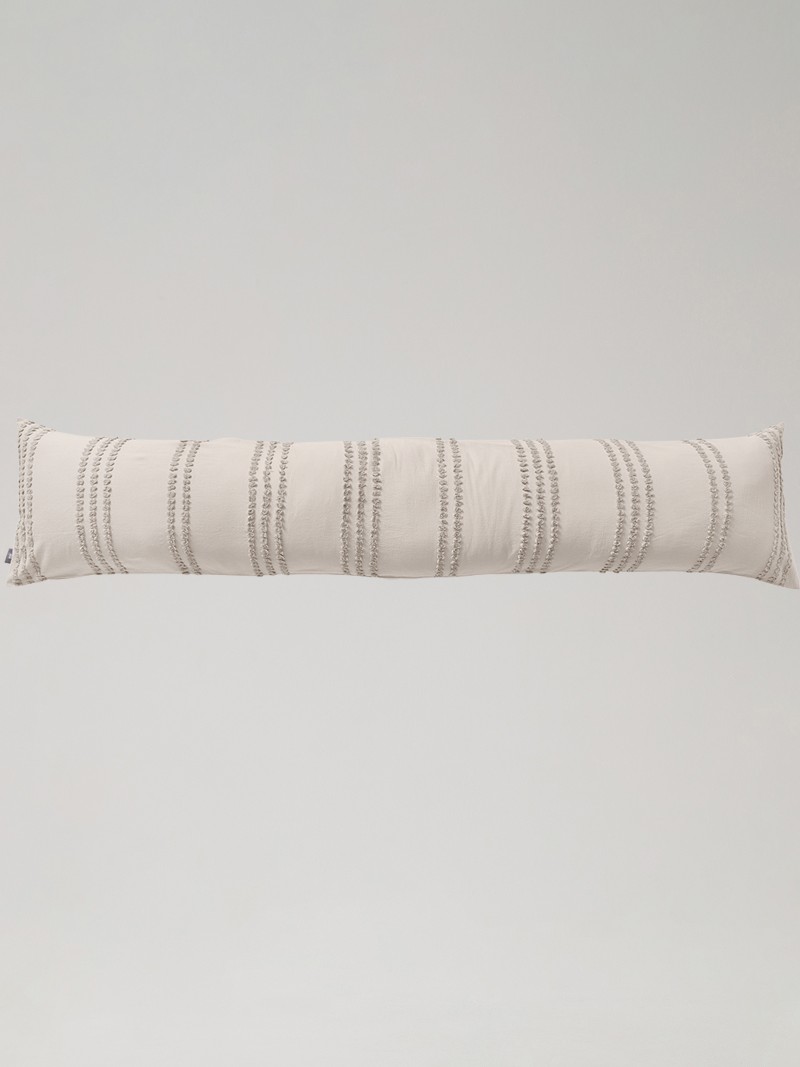 Örngott Tofta Kram Ljusbeige 40x185