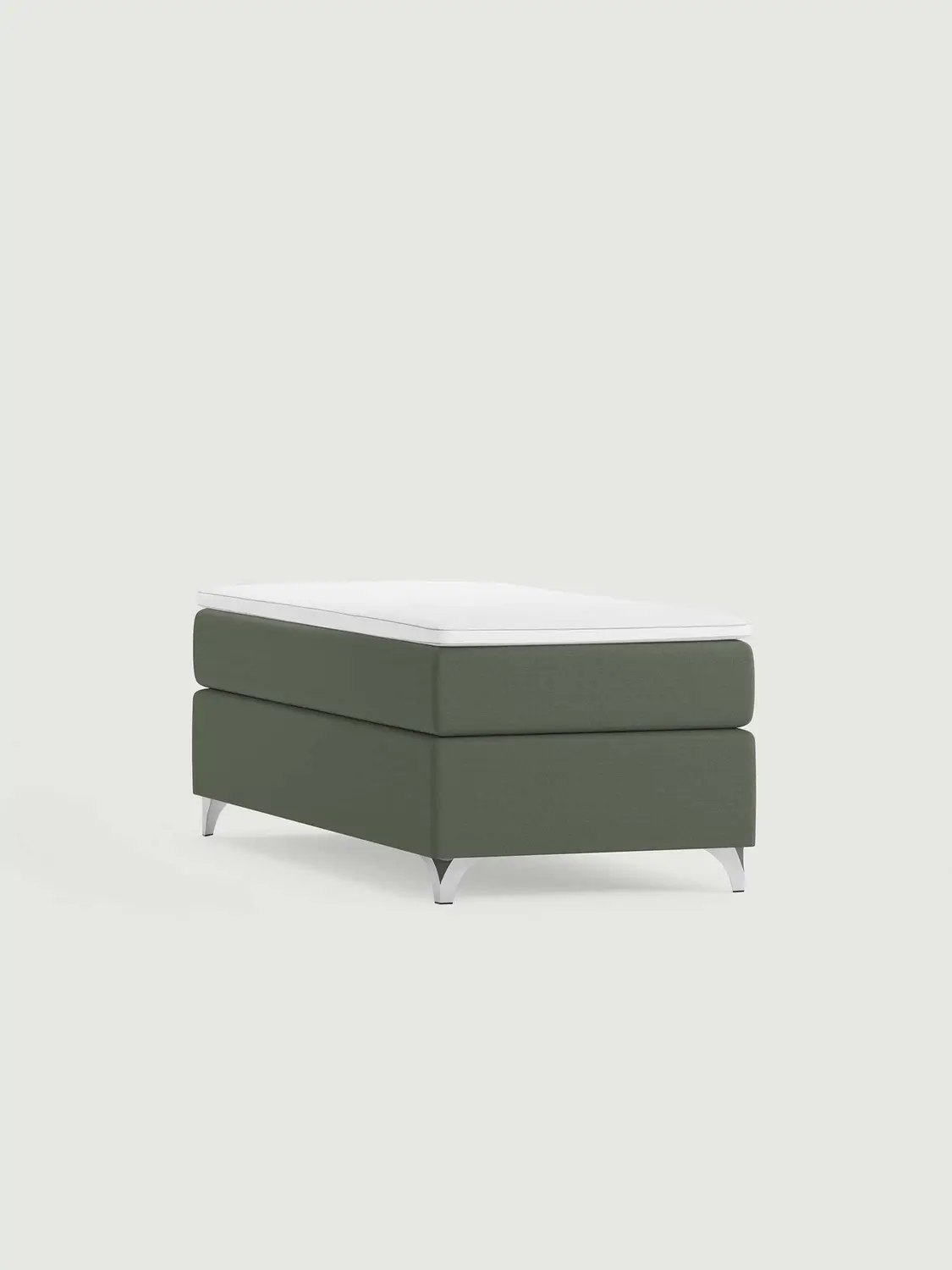 Säng Videlund 90x200 Multizon Medel Sa.203.Ljusgrön
