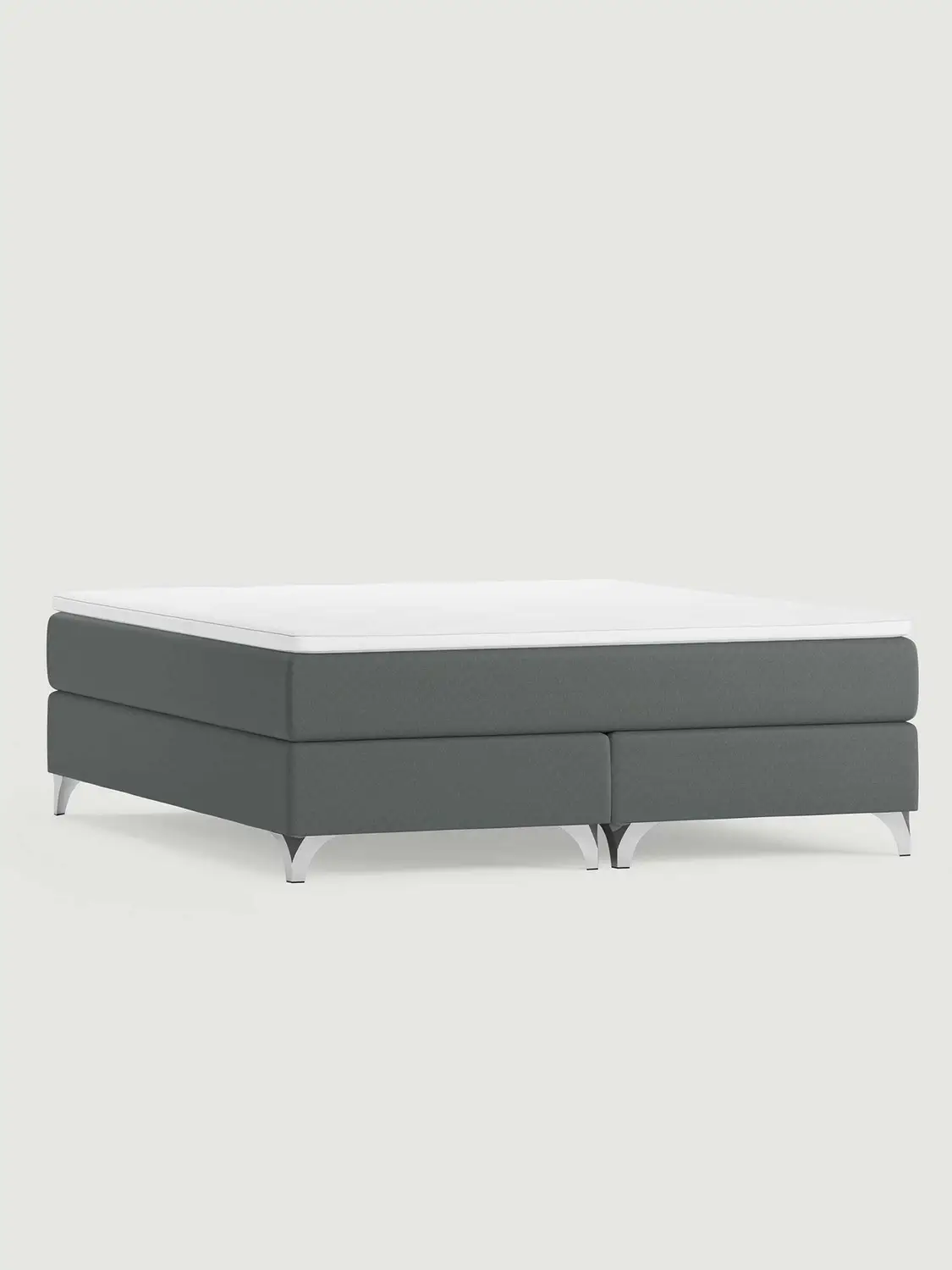 Säng Bernslund 180x200 Autozon Medel/Multizon Fast Sa.158.Ljusblå